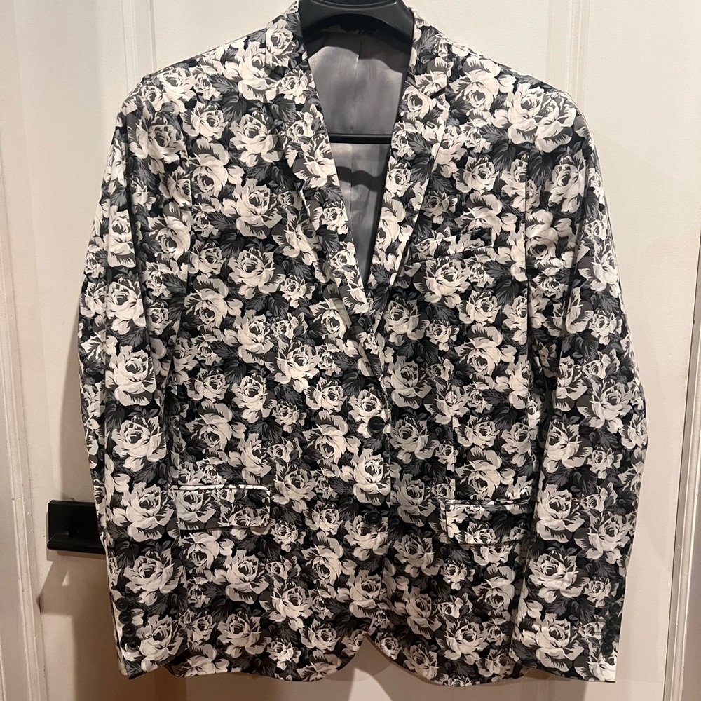 Floral Men’s Style Blazer